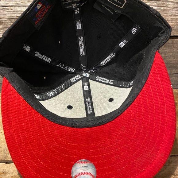 🤡BOGO🤡 MLB Atlanta Braves New Era 59Fifty Embroidered Cap - NWOT Men 7 3/8 - Picture 5 of 6